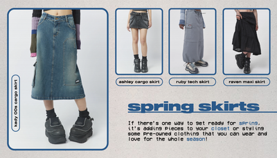 Spring-ready Skirts at Minga