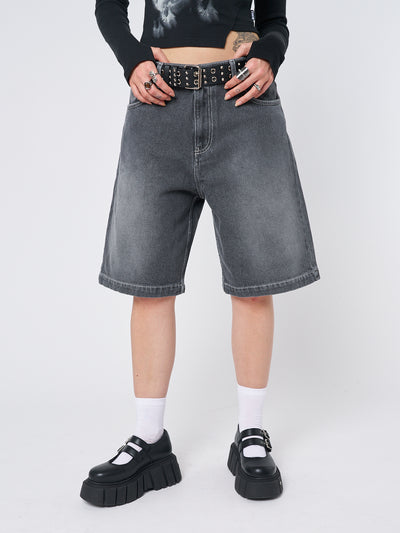 Naida Star Black Jorts - Minga EU