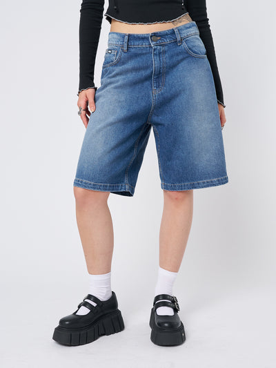 Naida Star Blue Jorts - Minga EU